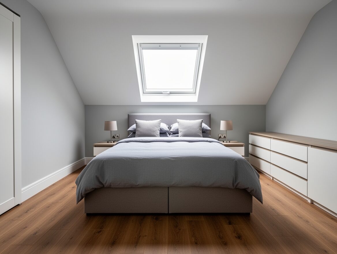 Dormer loft conversion bedroom