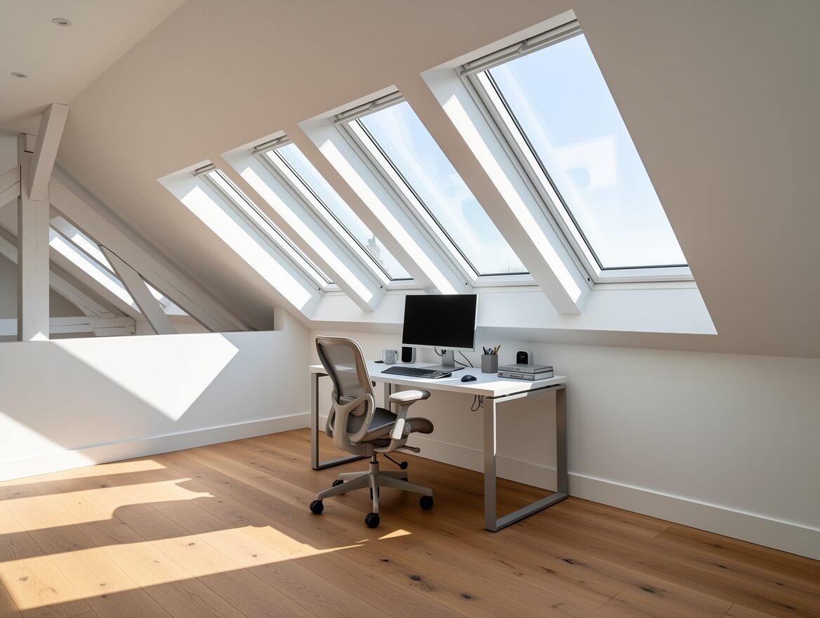 VELUX loft conversion home office